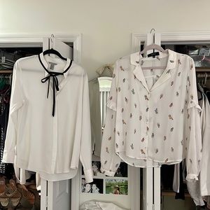H&M/ TJ MAXX Business casual blouse bundle